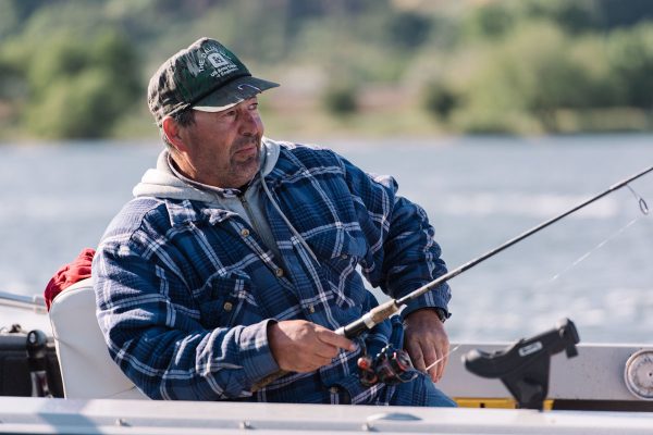 Image of Northern Pikeminnow fisherman.